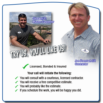 San Juan Capistrano Dry Rot Repair, With Blue Knight